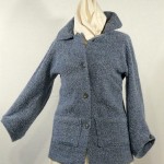 Veste mohair bouclette et cachemire